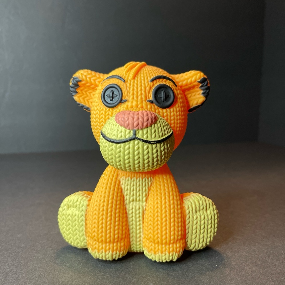 Handmade By Robots Lion King SIMBA 5" Vinyl Collectible Figure HMBR #43 PREOwned